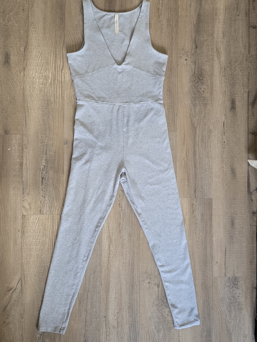 Aritzia Babaton Grey Sleeveless Jumpsuit – Size Large